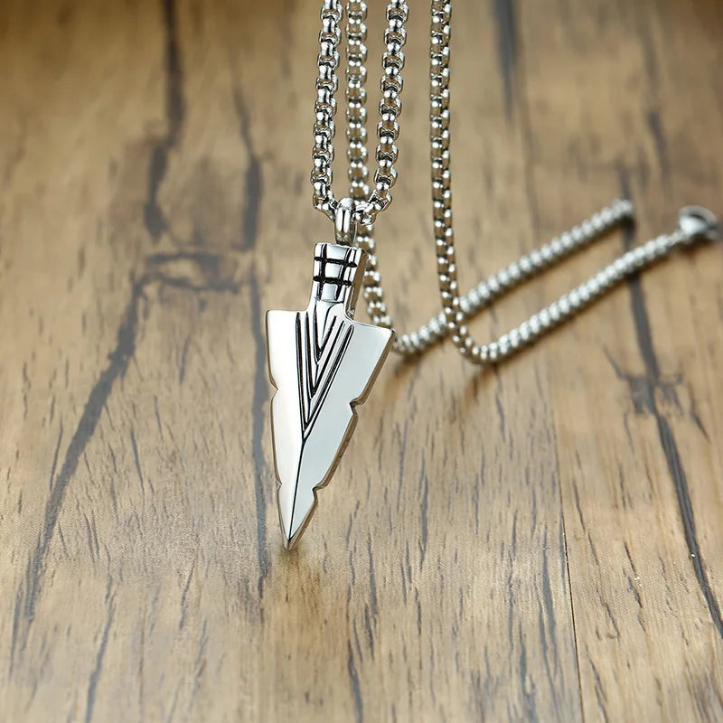 Arrowhead Charm Necklace
