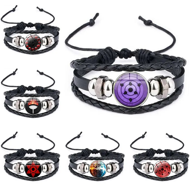 Trendy Naruto Inspired Multi-Ocular Jutsu Eye Bracelets