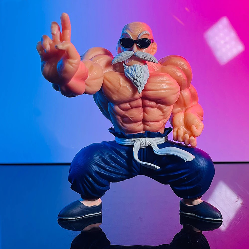 Master Roshi Inspired Action Statue