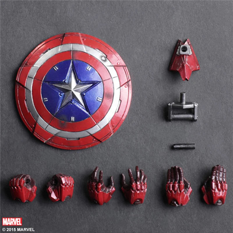 Play Arts Captain America Themed Action Figure