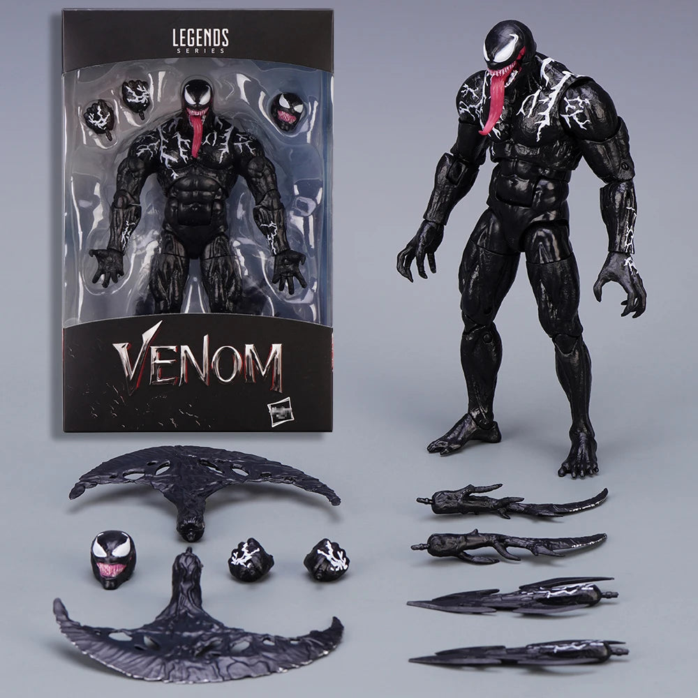 AMAZING YAMAGUCHI Venom & Carnage Spider Man legends Action Figures