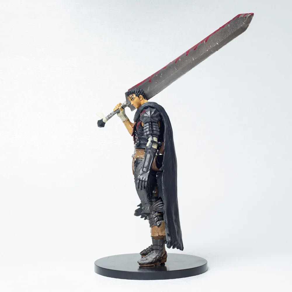 Berserk Guts Inspired Black Swordsman Statue
