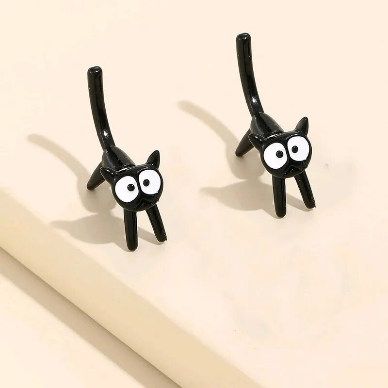 Trendy Cat Earrings