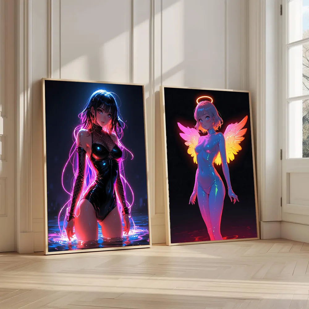 Hot Anime Girls Canvas Prints