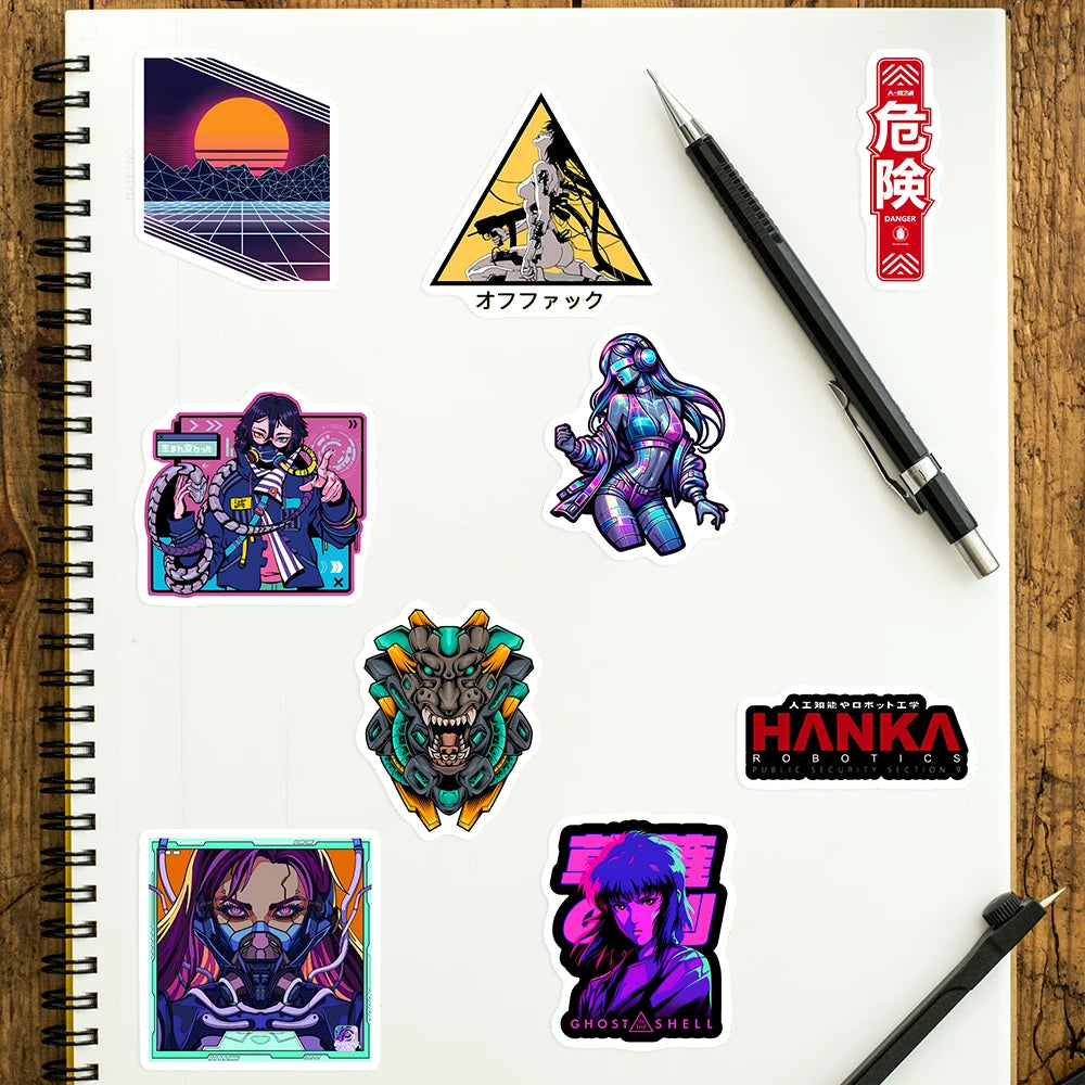 Cyberpunk Sticker Pack