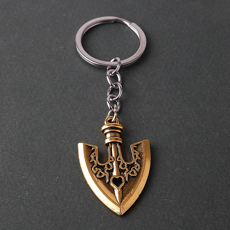 JoJos Bizarre Adventures "The Arrow" Inspired Necklaces & Keyrings