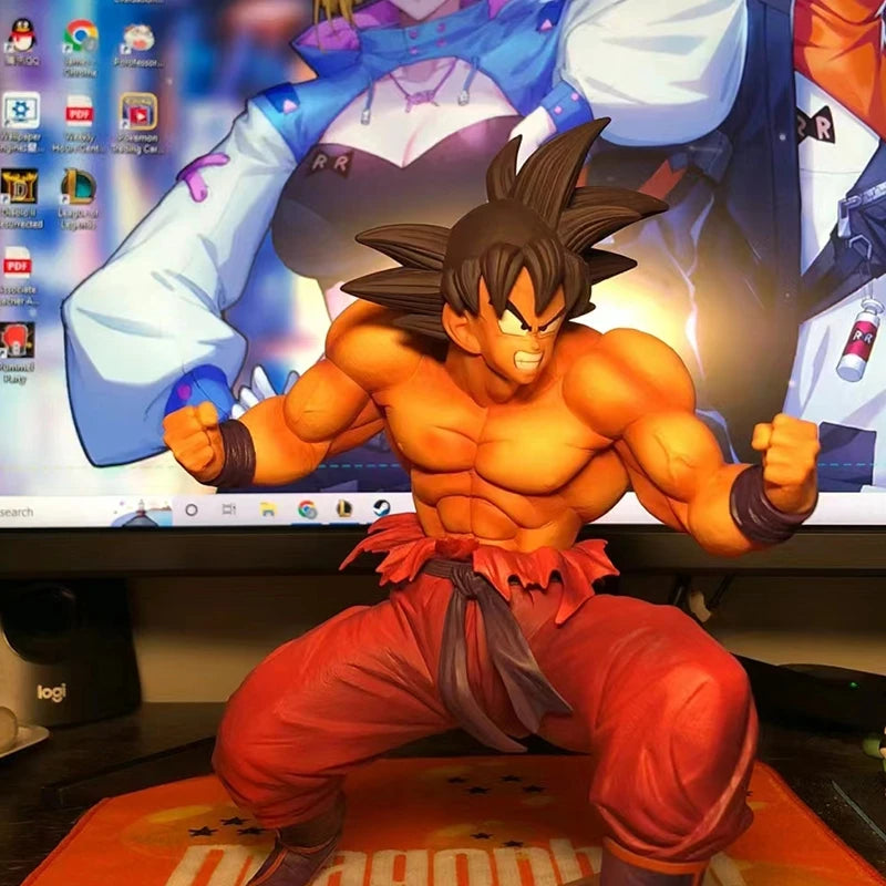 Goku Inspired Anime Kaioken Action Figurine