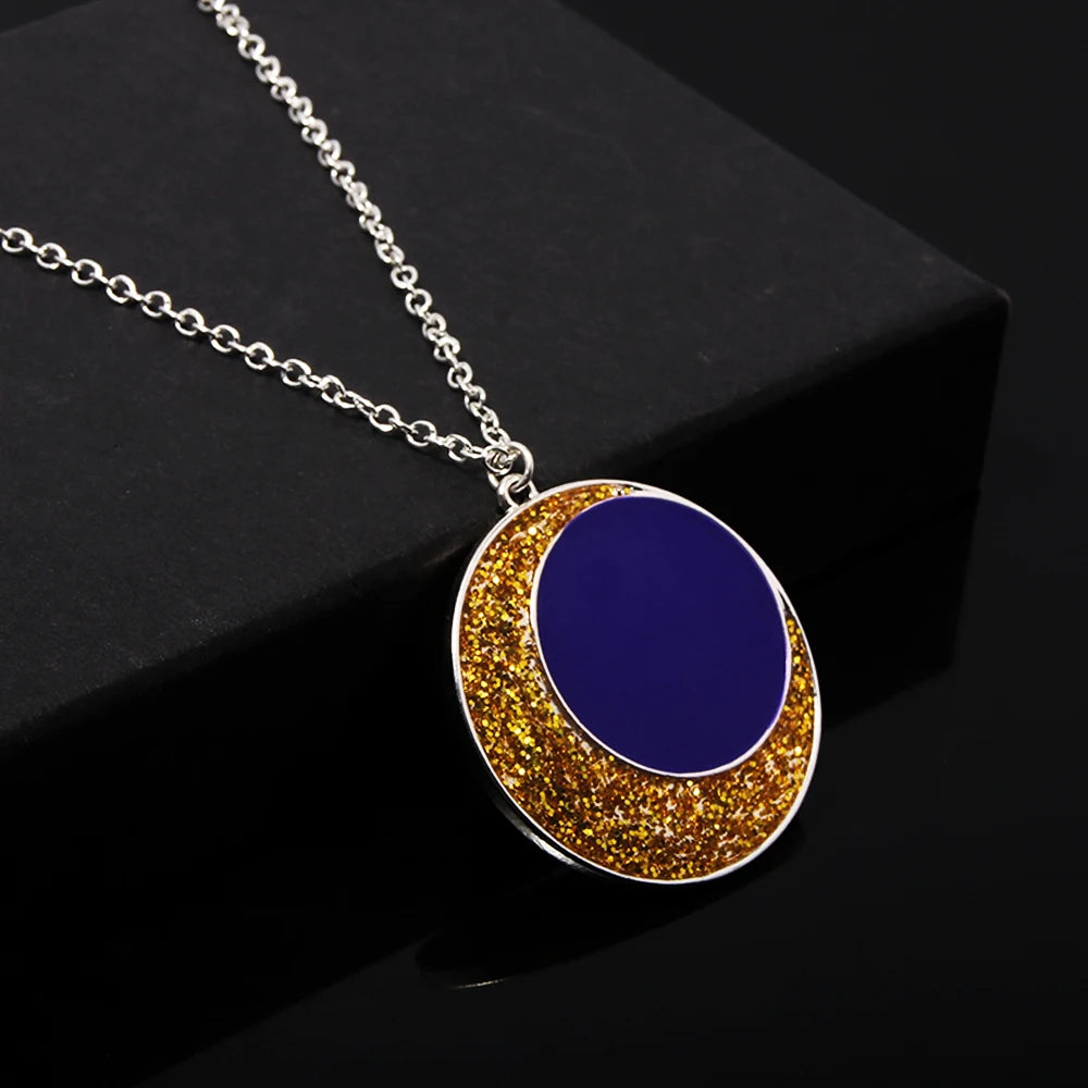 The Owl House Inspired Amity Moon Necklaces