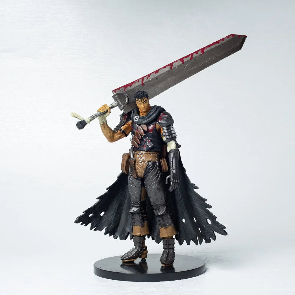 Berserk Guts Inspired Black Swordsman Statue