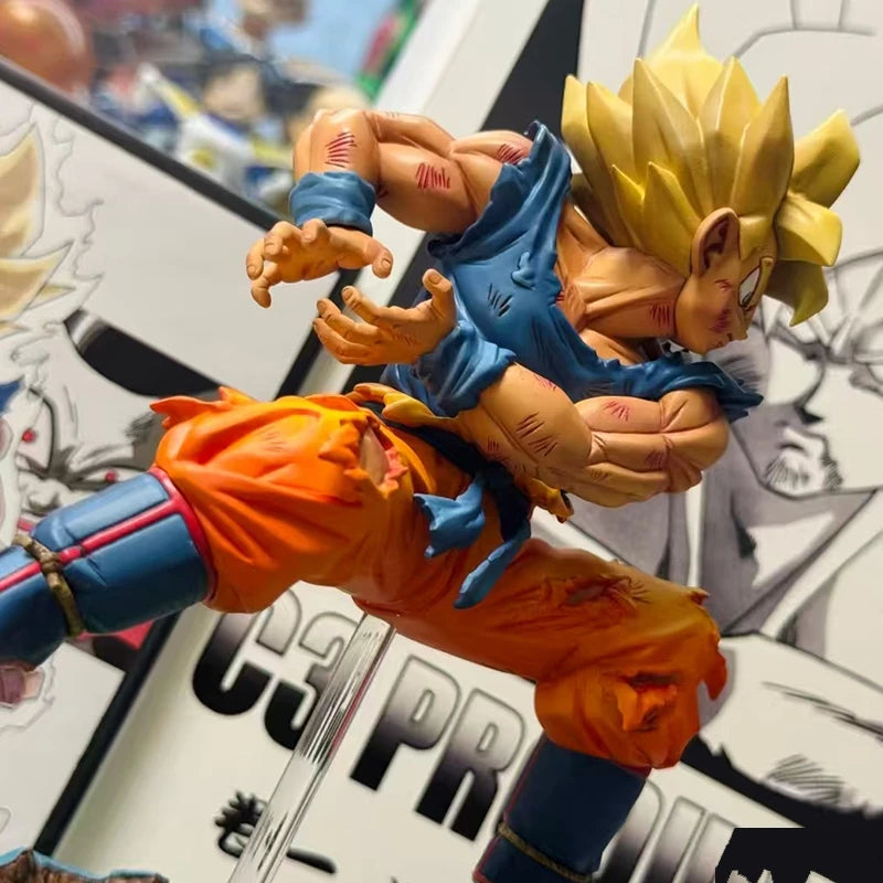 Dragon Ball Z Kamehameha Son Goku Action Statue