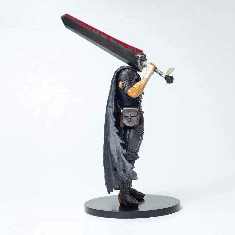 Berserk Guts Inspired Black Swordsman Statue