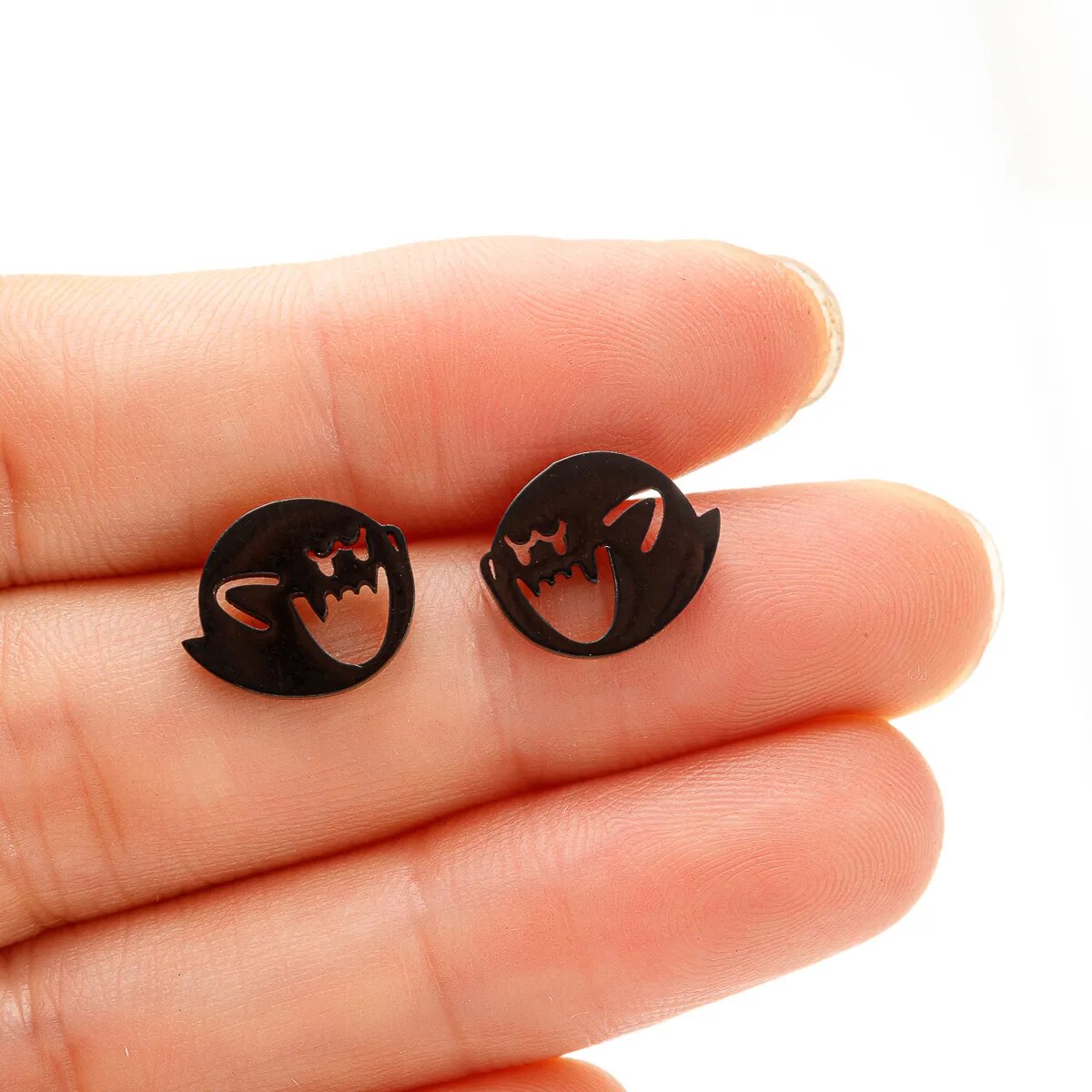 Mario Brothers Inspired Boo Earrings