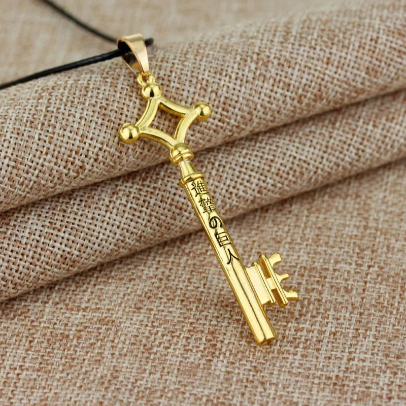 Attack On Titan Inspired Eren Jaeger Key Necklace