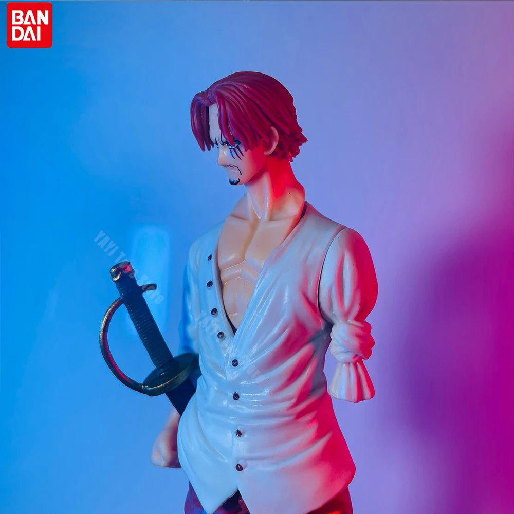 One Peice Red Hair Shanks Action Statue