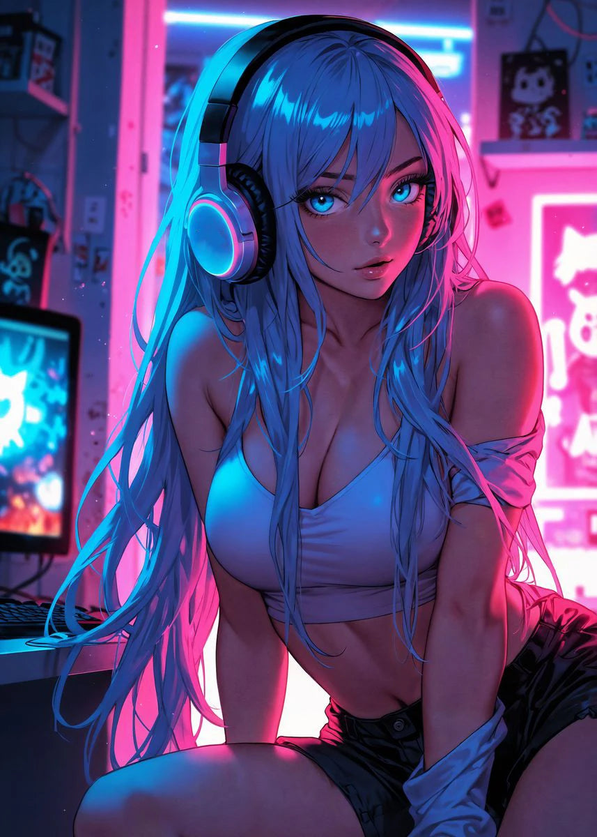 Hot Anime Girls Canvas Prints