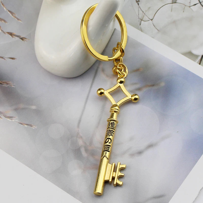 Attack On Titan Inspired Eren Jaeger Key Necklace