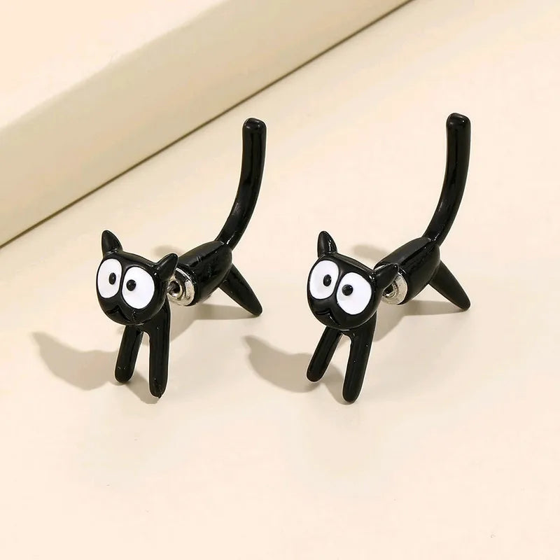 Trendy Cat Earrings