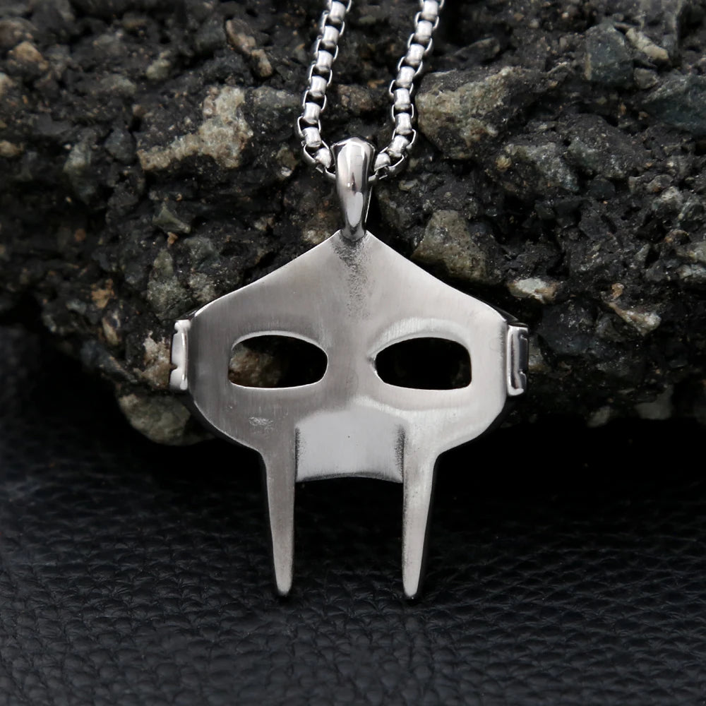 Vintage MF DOOM Mask Necklace