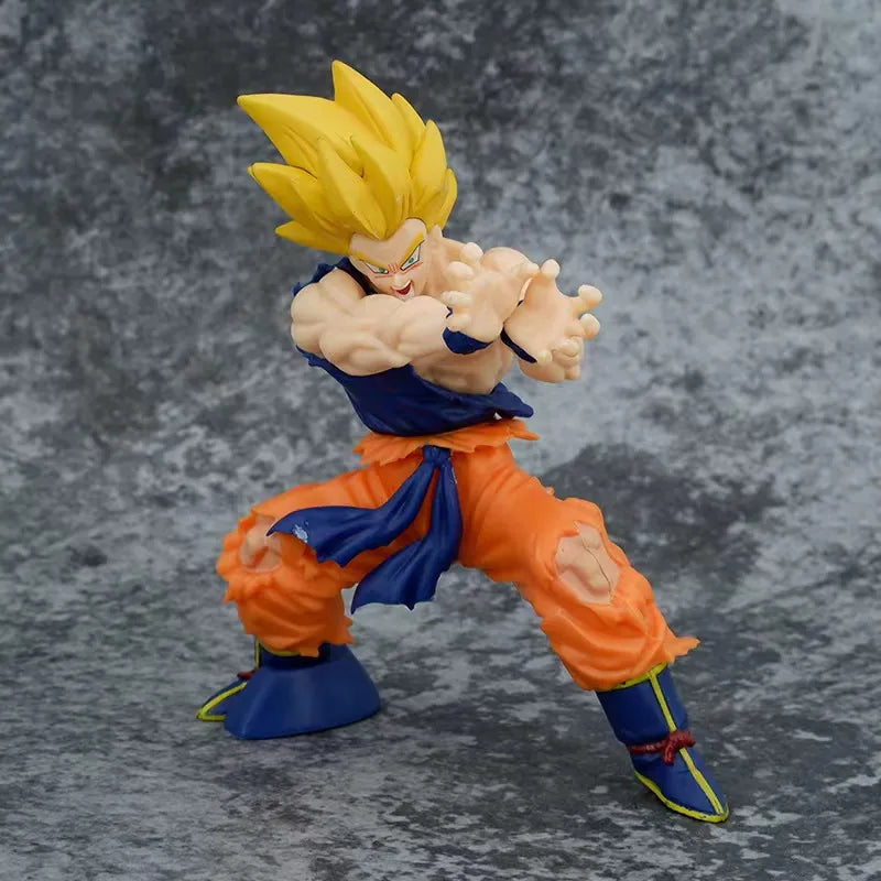 Super Saiyan Goku's Kamehameha Attack Inspired Action Statue