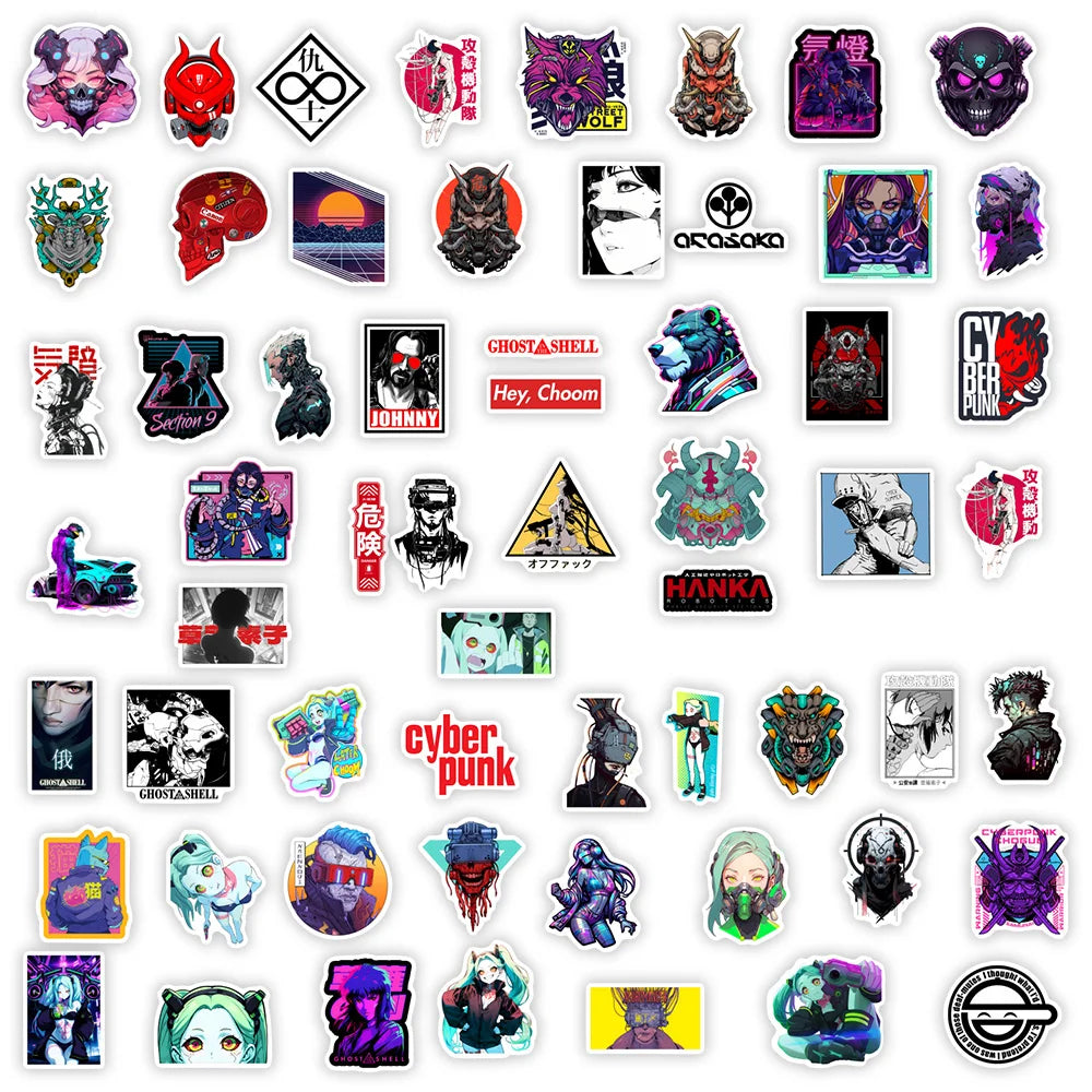 Cyberpunk Sticker Pack