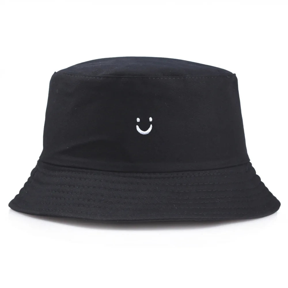 Smiley Cartoon Bucket Hat