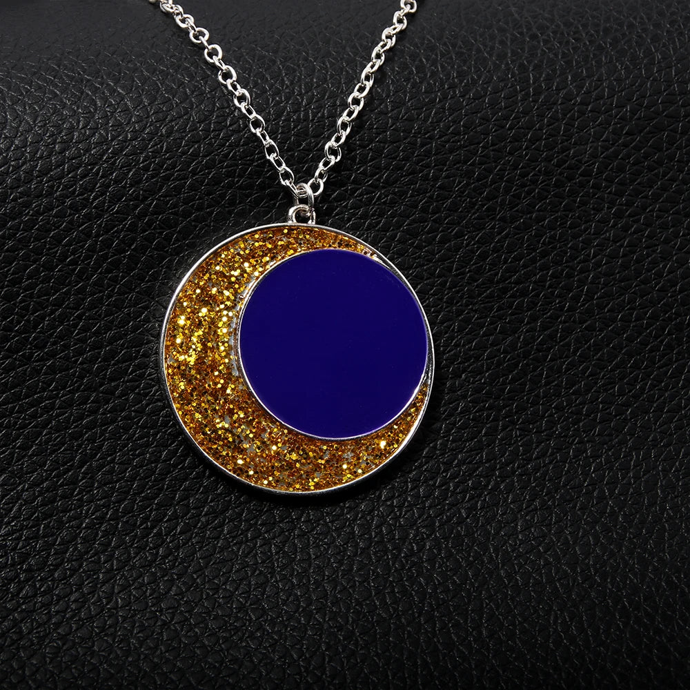 The Owl House Inspired Amity Moon Necklaces