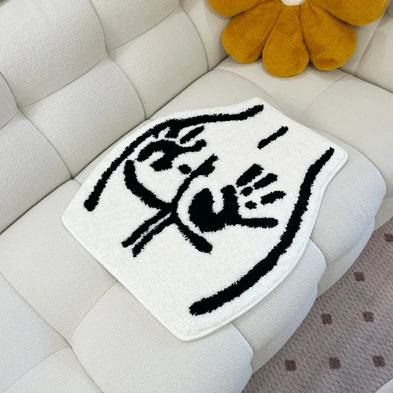 Soft Stylish Sexy Woman Butt Rug