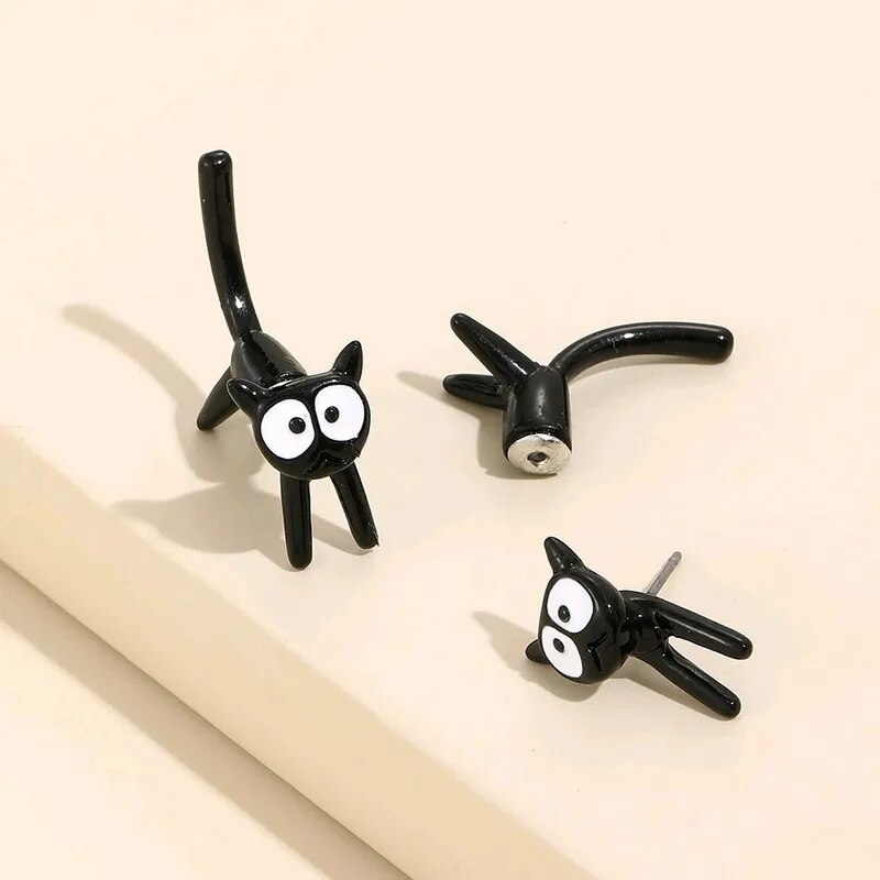 Trendy Cat Earrings