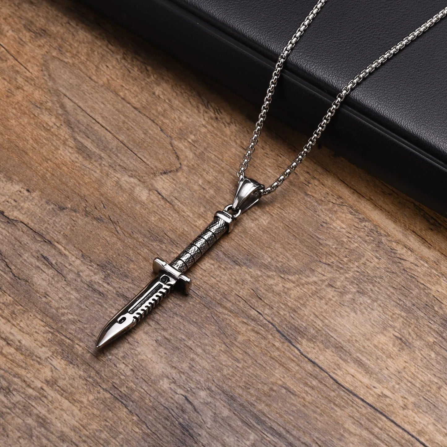 Cool Military Knife Pendant Necklaces