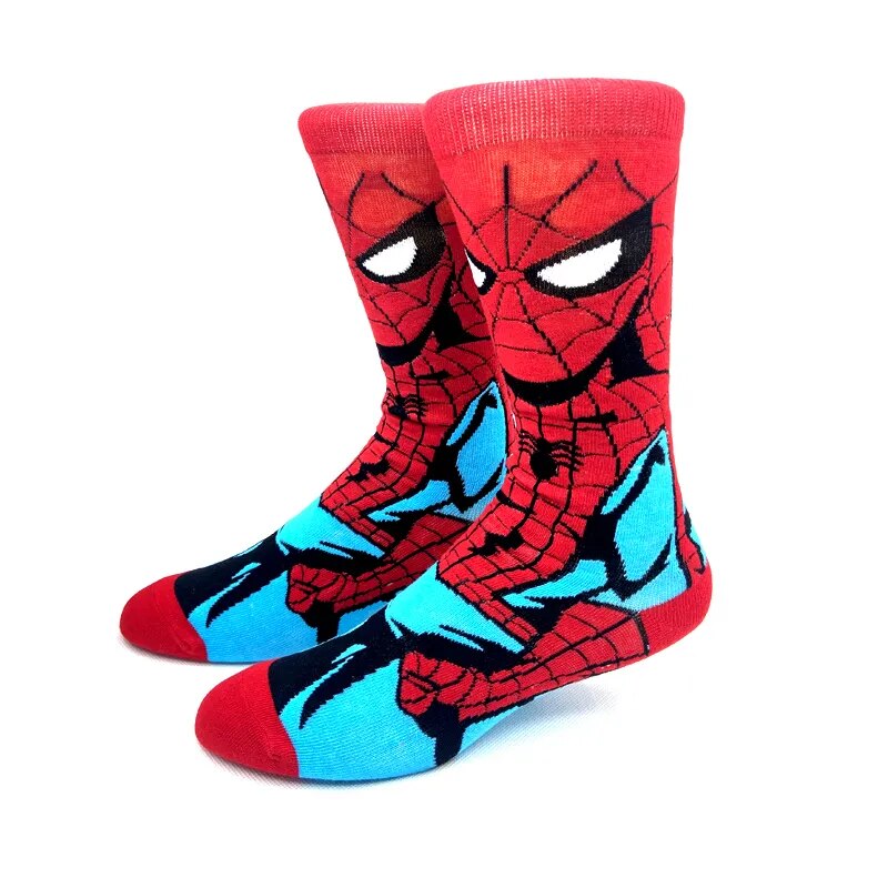 Comfortable Anime, Cartoon, and Entertainment-Inspired Long Cotton Socks