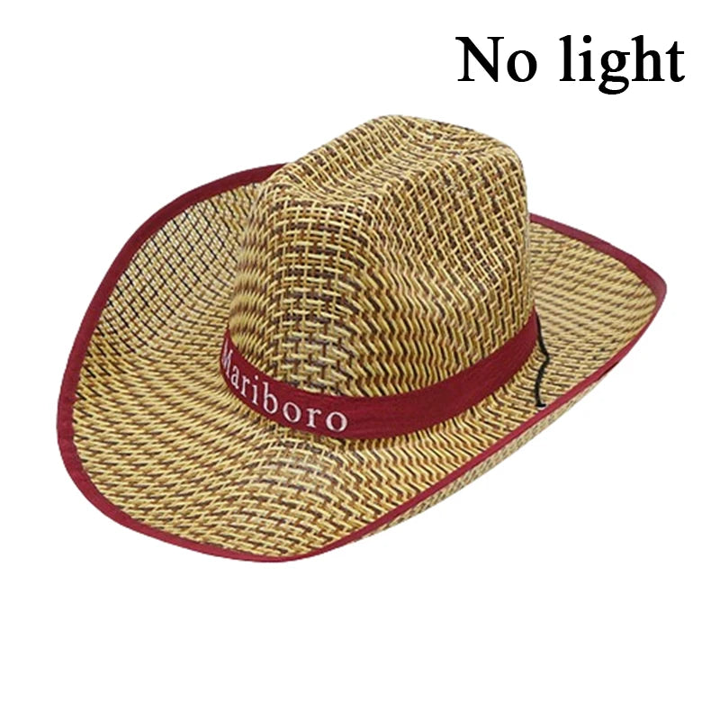 Glowing LED Cowboy & Cowgirl Hats