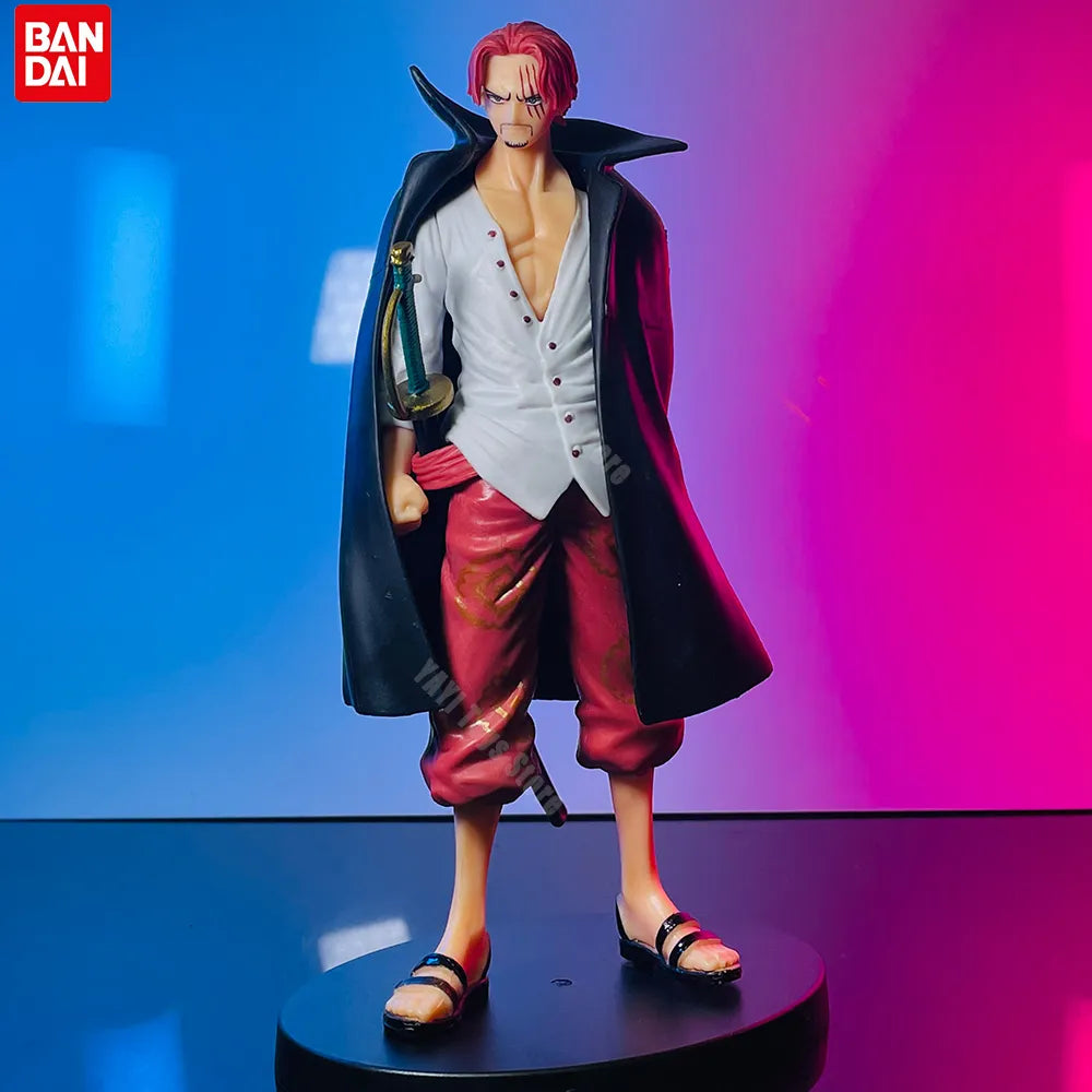 One Peice Red Hair Shanks Action Statue