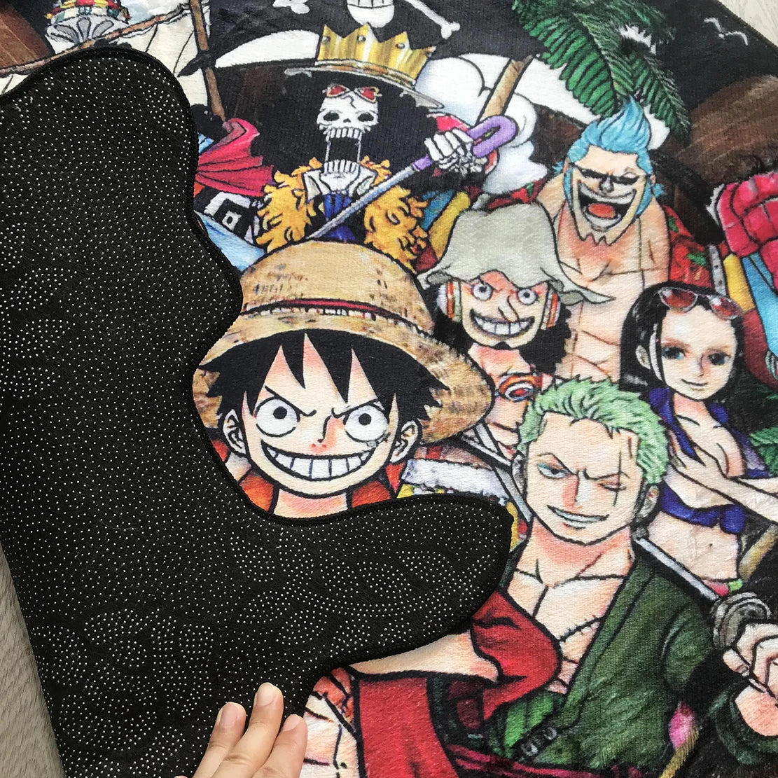 One Piece Rudder Themed Rug