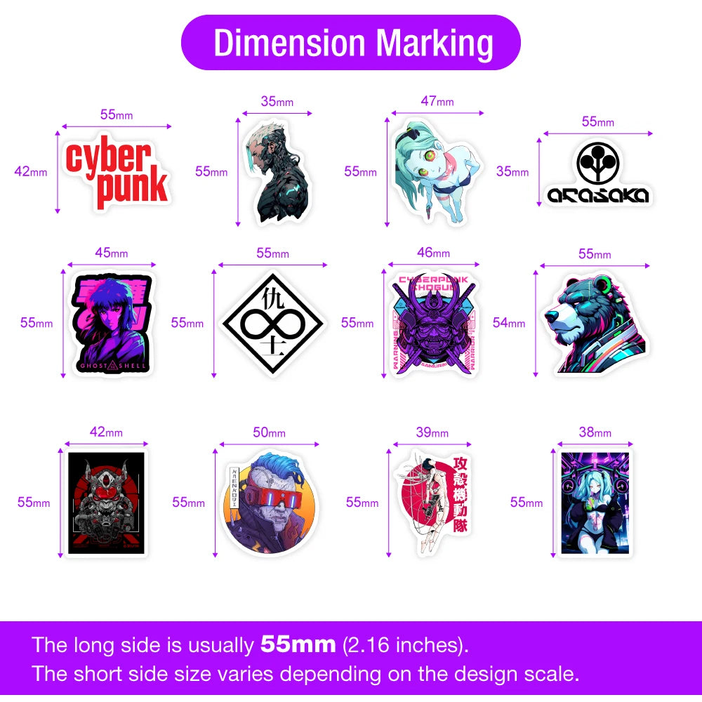 Cyberpunk Sticker Pack