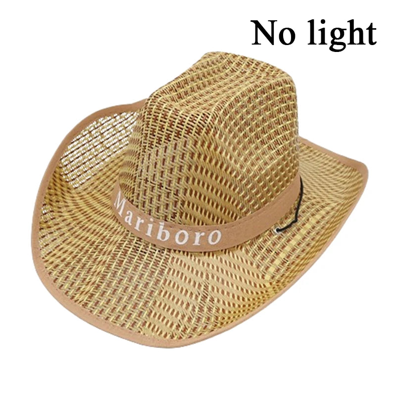 Glowing LED Cowboy & Cowgirl Hats