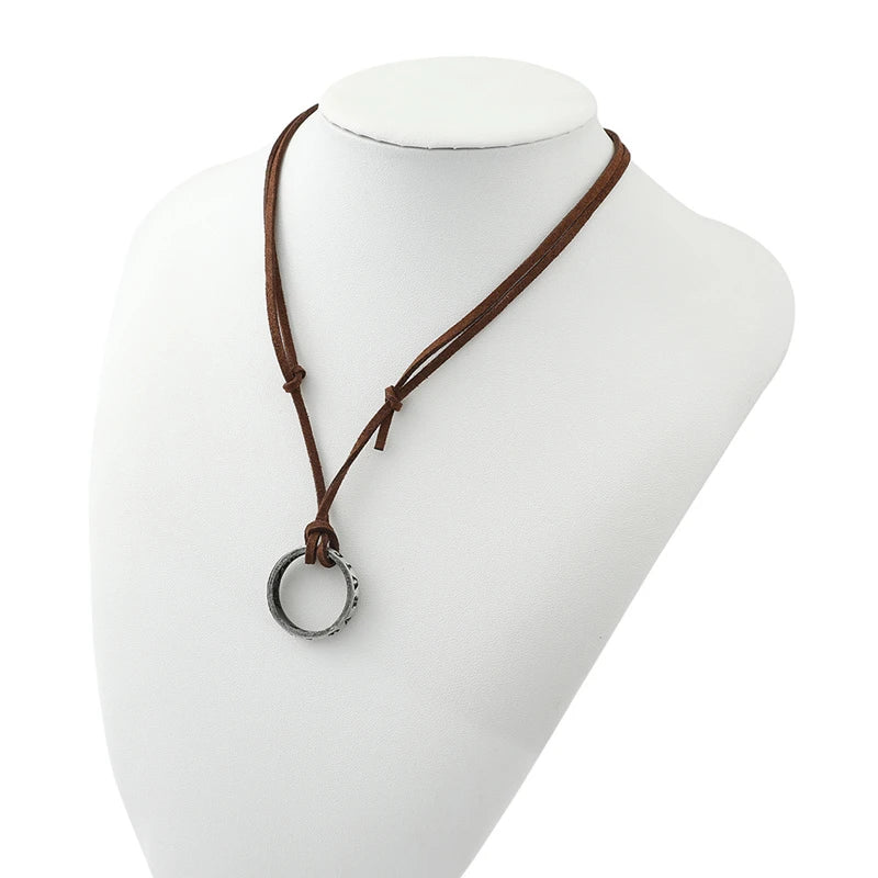 Uncharted Game Inspired Ring Necklace