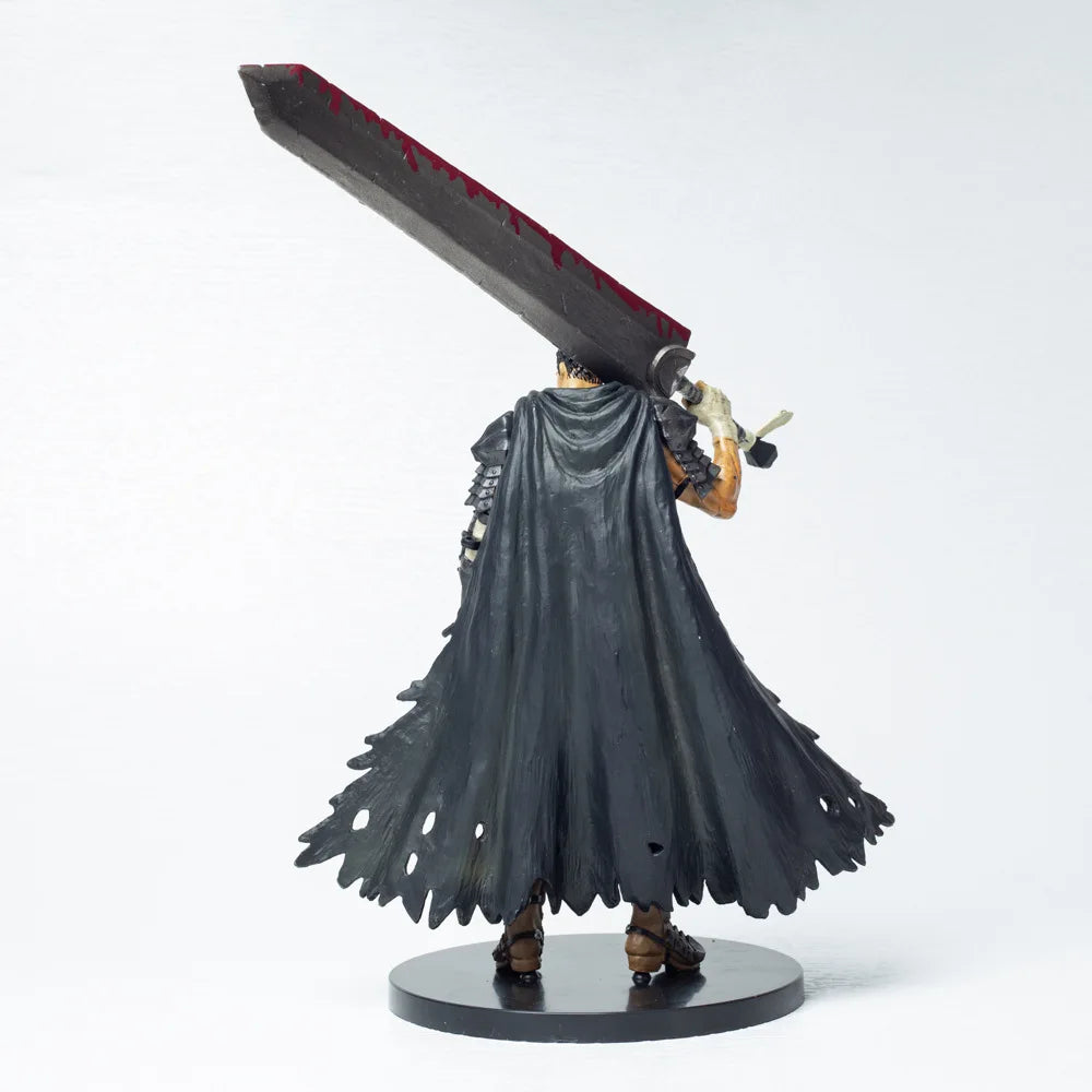 Berserk Guts Inspired Black Swordsman Statue