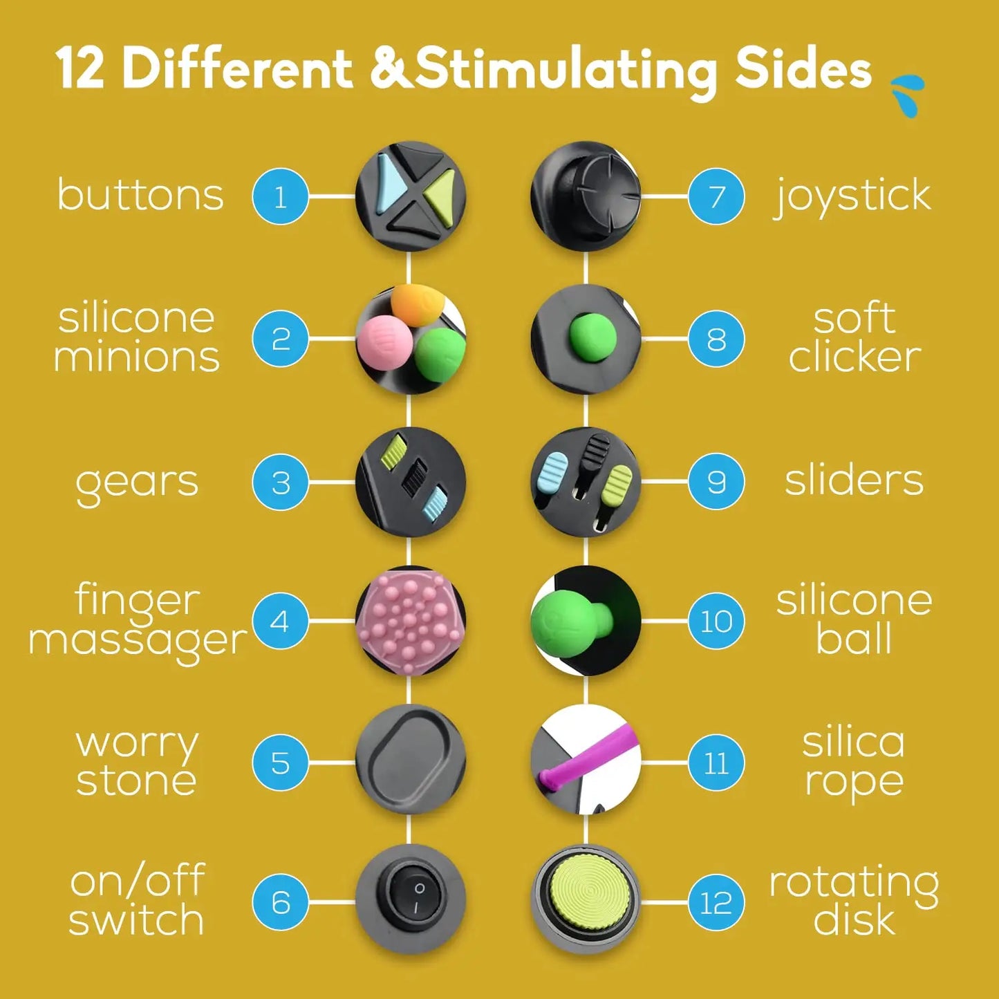 Cool Fidget Cubes & Polyhedrons