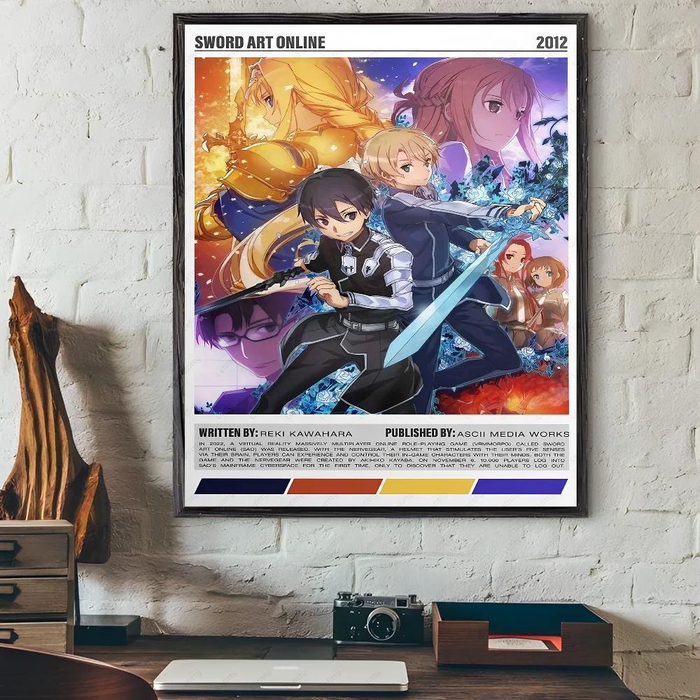 Sword Art Online Japan Anime Unframed Posters