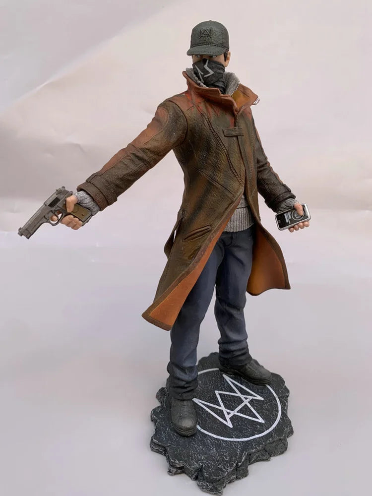 Watch Dogs Aiden Pearce Action Statue