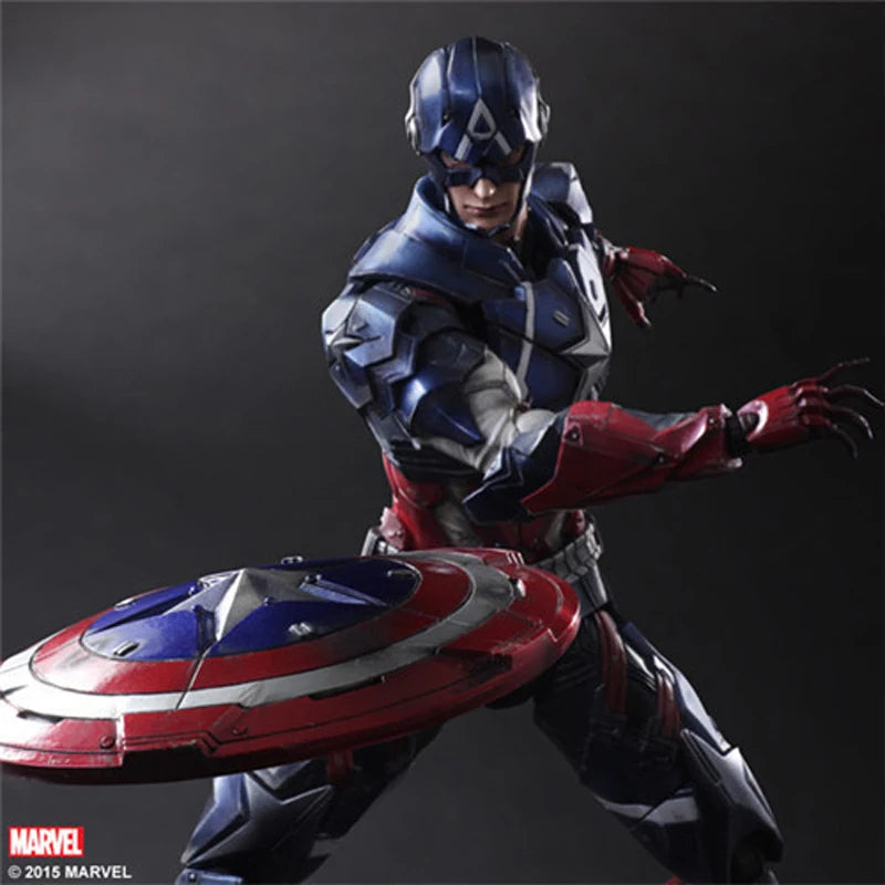 Play Arts Captain America Themed Action Figure