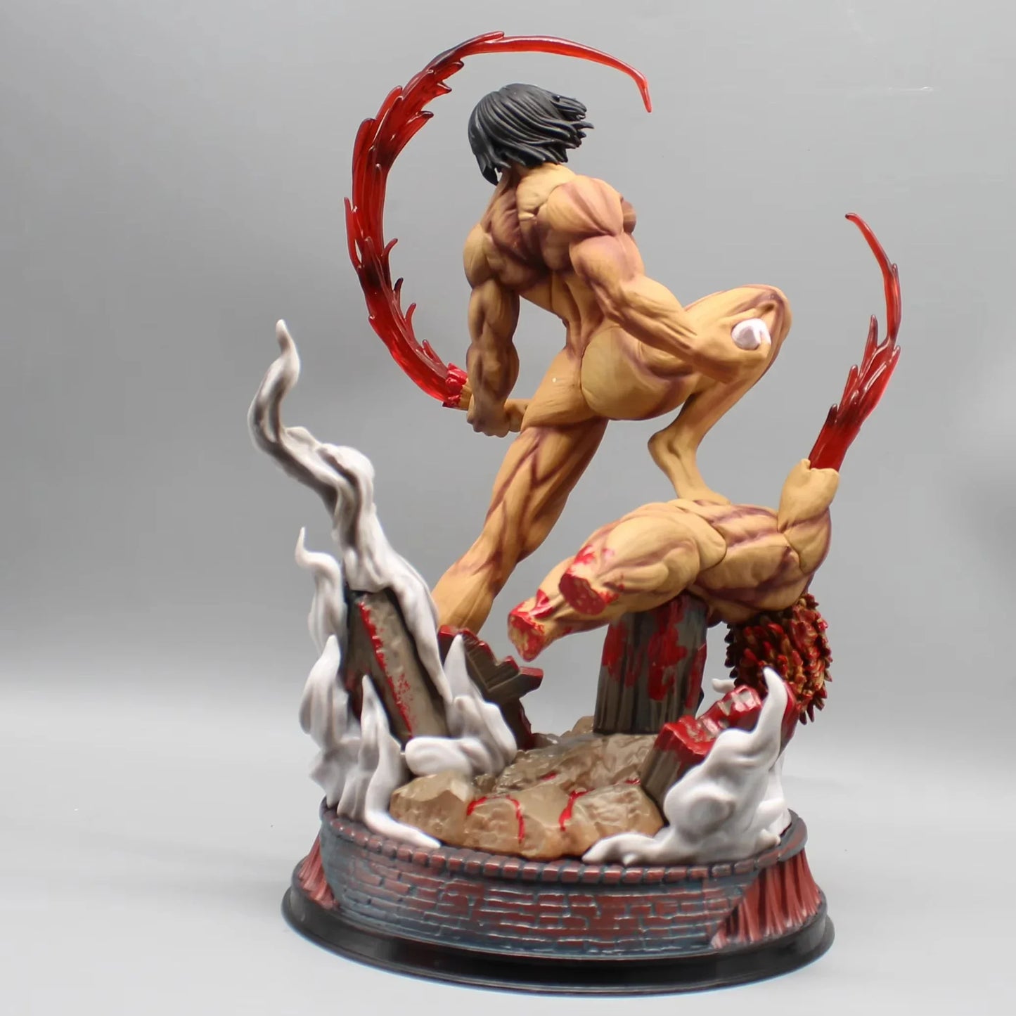 Attack On Titan Eren Jaeger Titan Action Statue