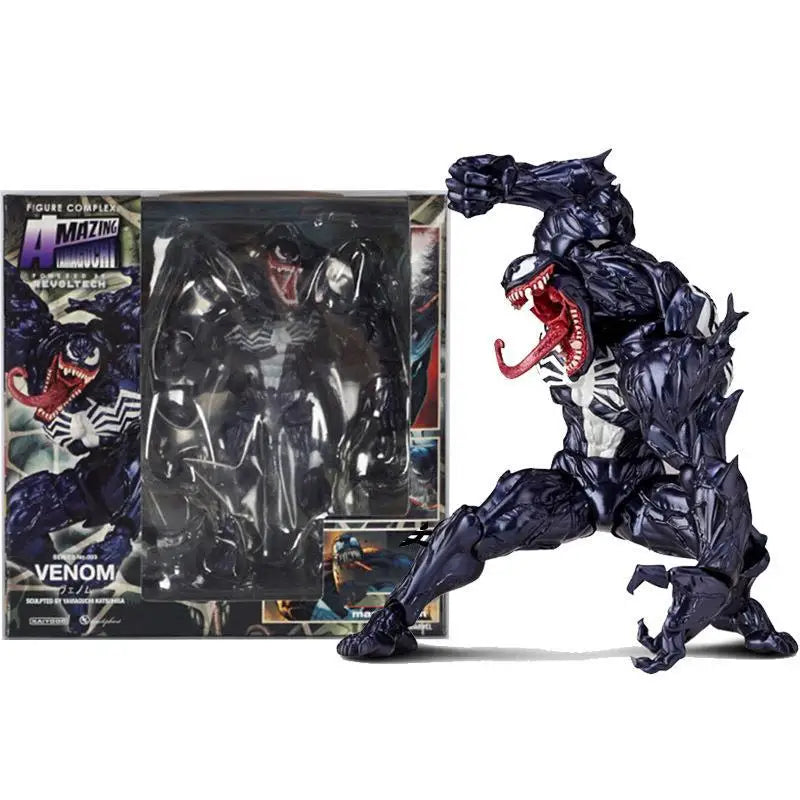 AMAZING YAMAGUCHI Venom & Carnage Spider Man legends Action Figures