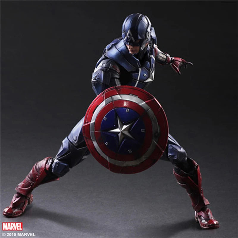 Play Arts Captain America Themed Action Figure