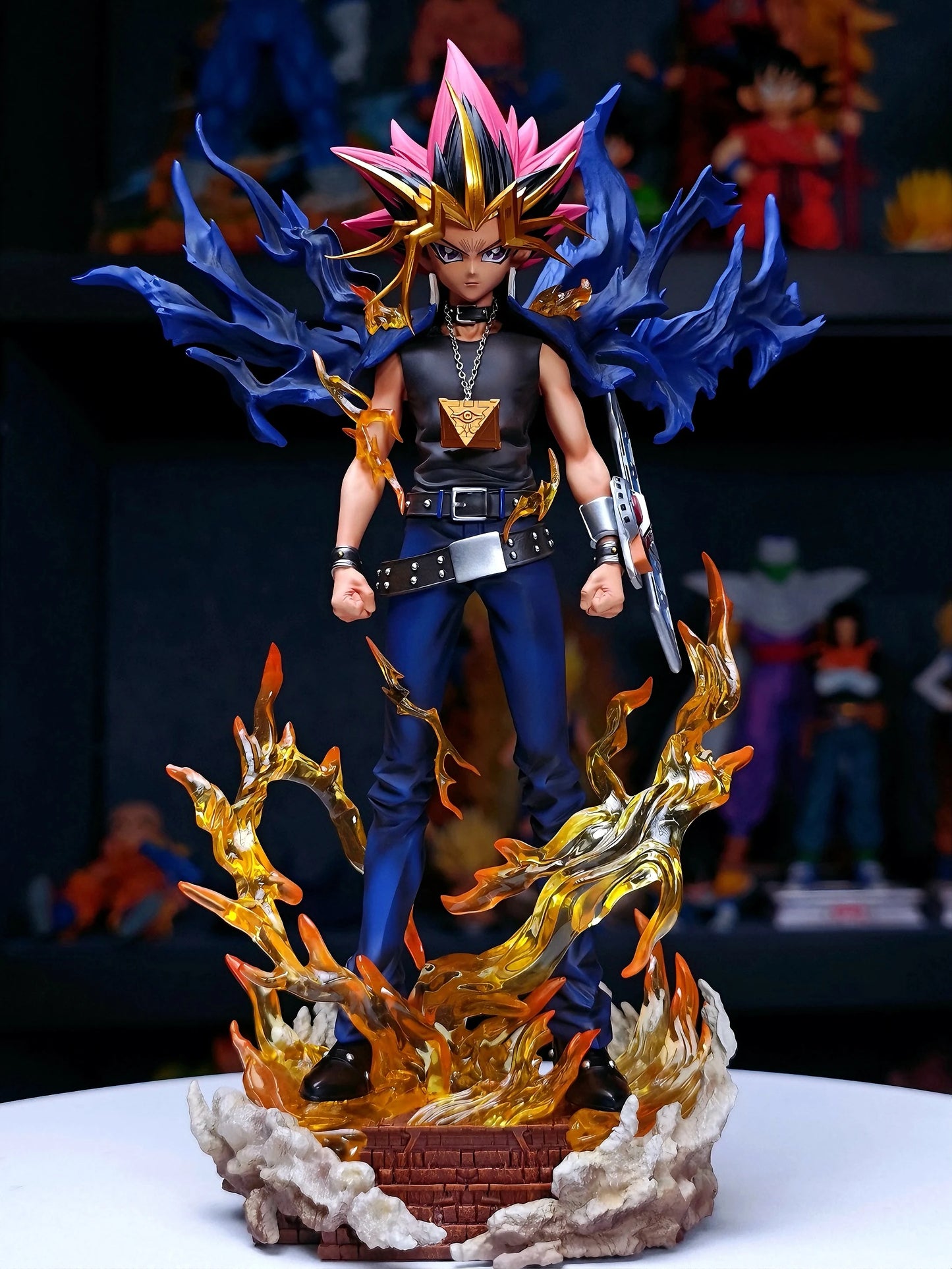YugiOh Themed Pharoah Action Statue