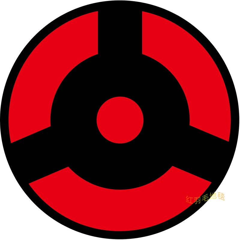 Naruto Anime Uchiha Sharingan Themed Rugs