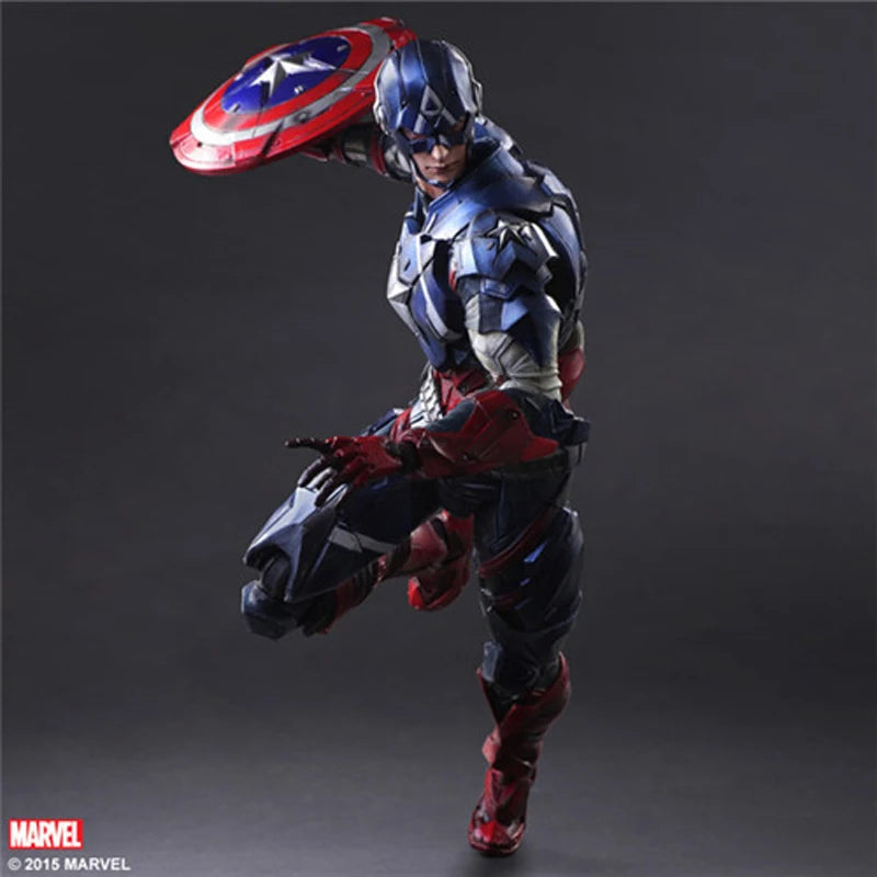 Play Arts Captain America Themed Action Figure