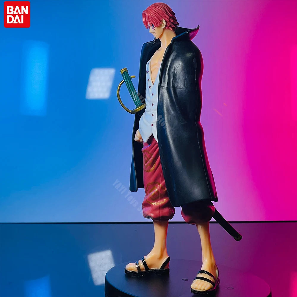 One Peice Red Hair Shanks Action Statue