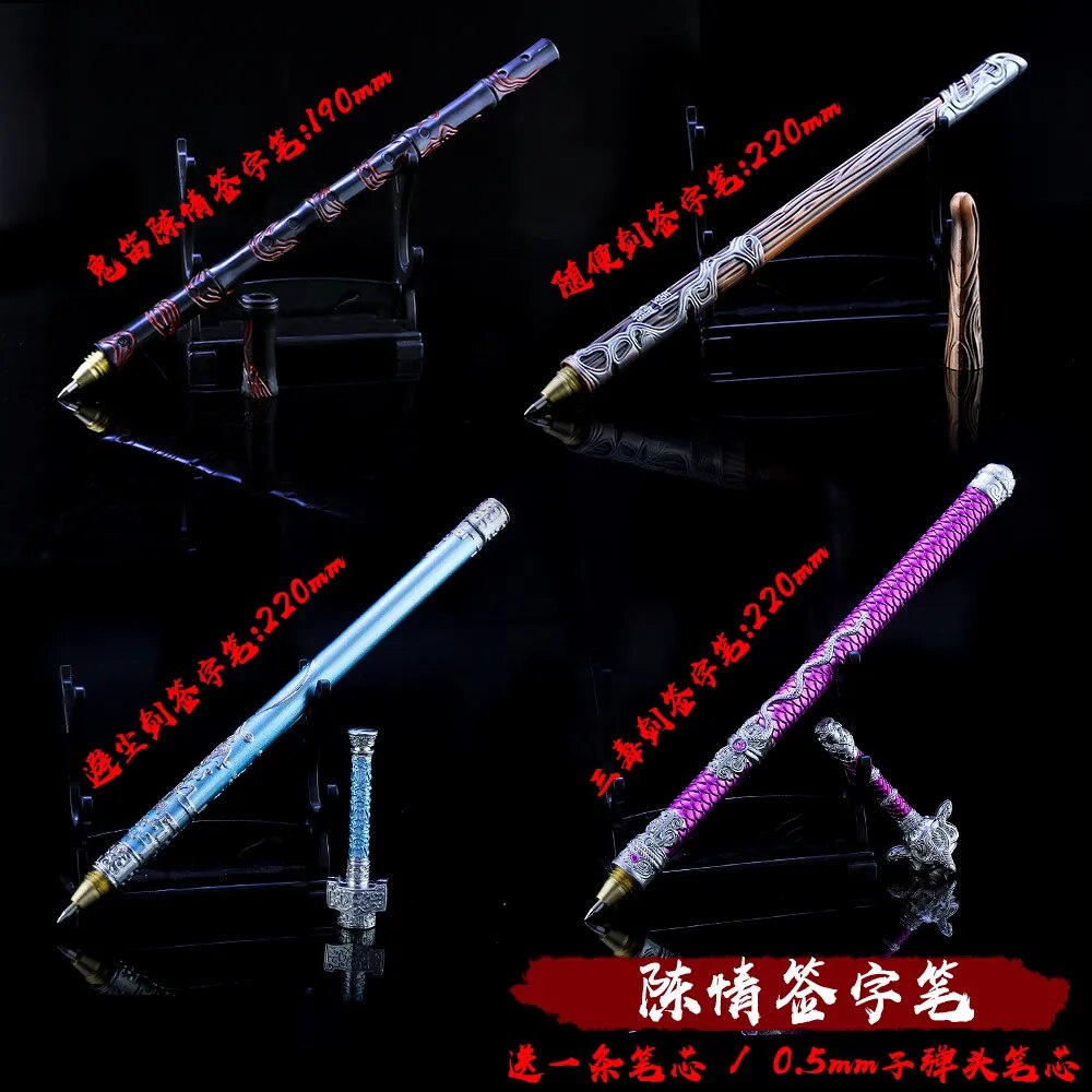 Cool Anime Inspired Sword Pens