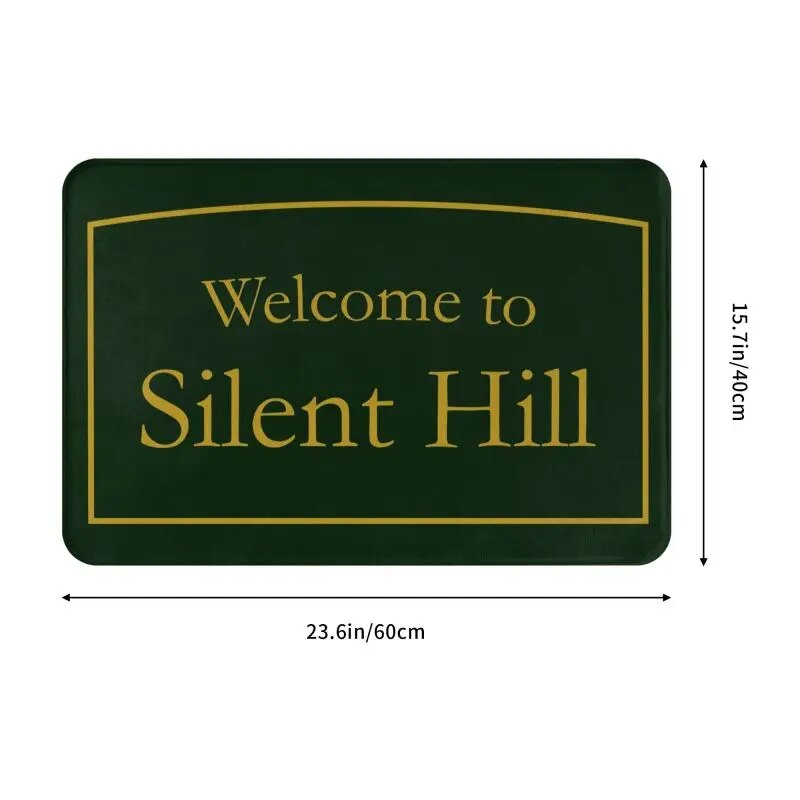 Welcome To Silent Hill Themed Doormat